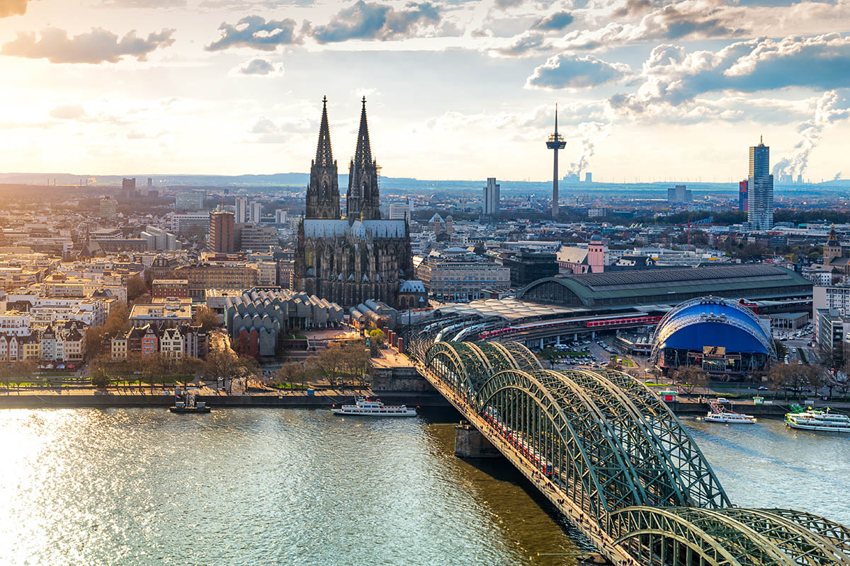 Panorama der Stadt Köln